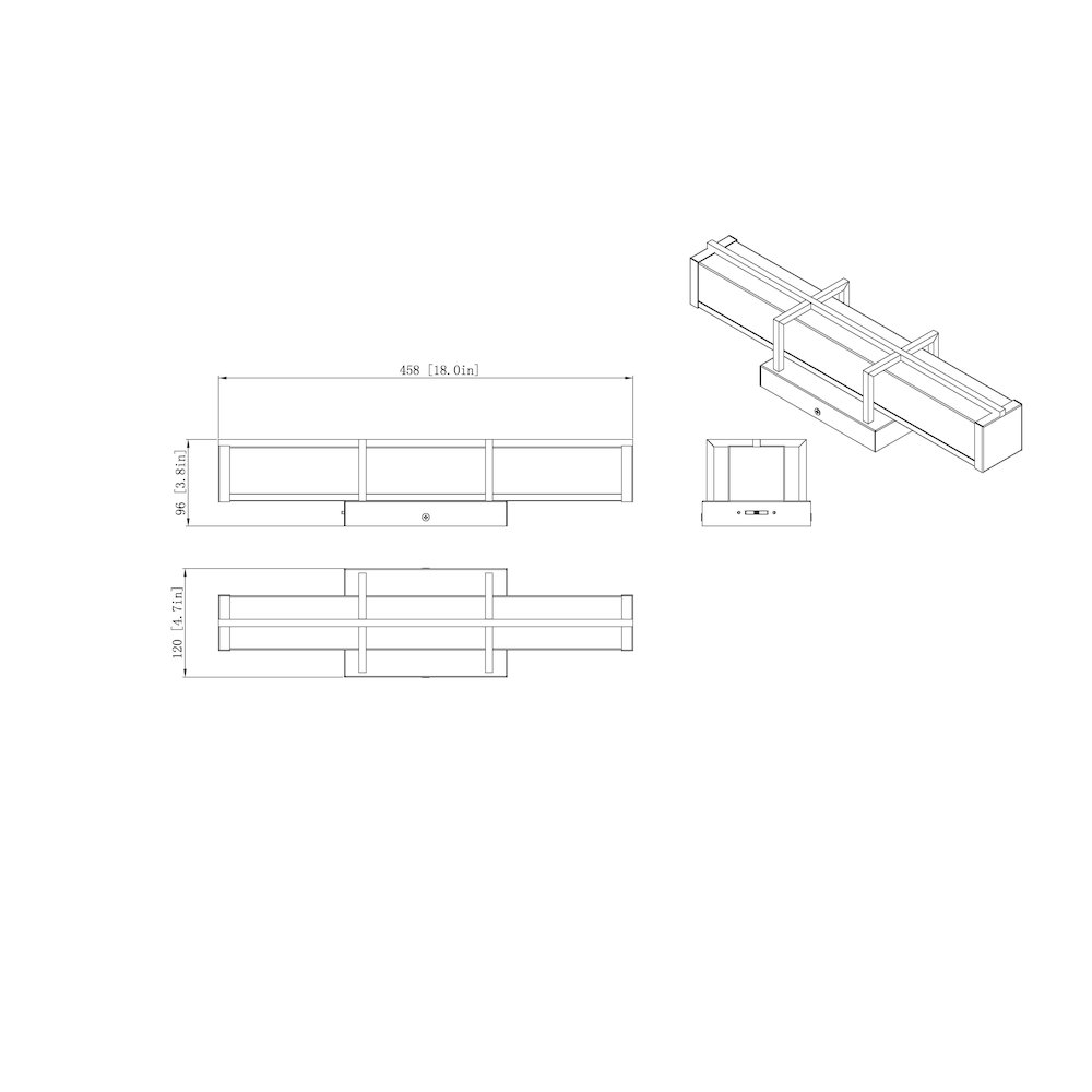 Z-Lite 1 Light Vanity. Picture 8