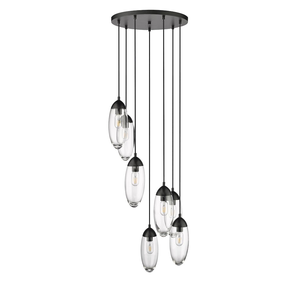 Z-Lite 7 Light Chandelier. Picture 5