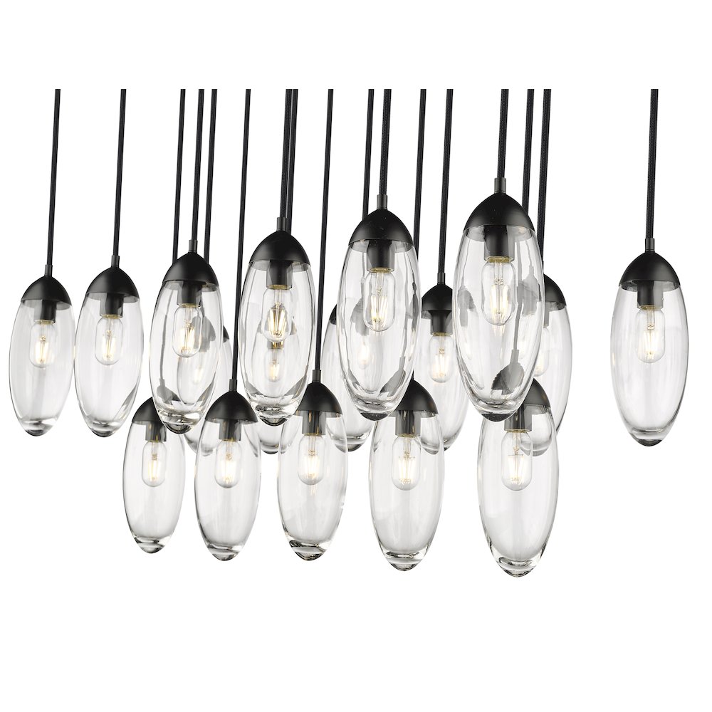 Z-Lite 17 Light Linear Chandelier. Picture 4