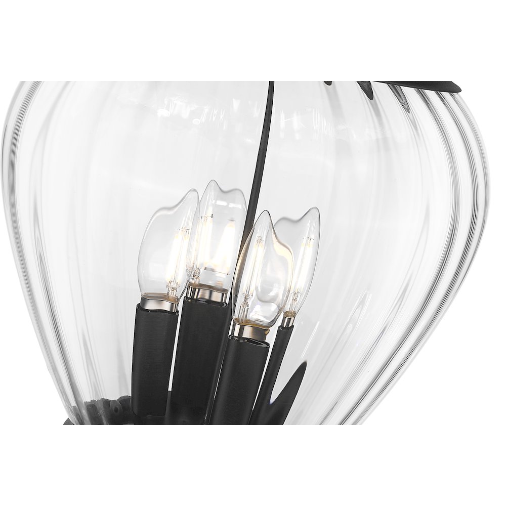 Z-Lite 3 Light Outdoor Post Mounted Fixture. Picture 4