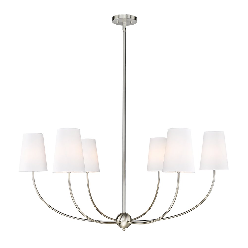 Z-Lite 6 Light Chandelier. Picture 1