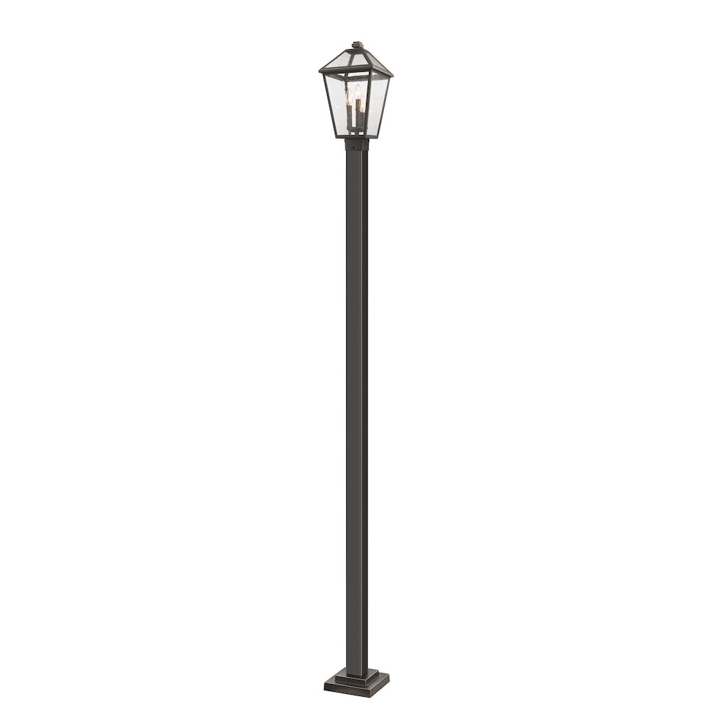 Z-Lite 3 Light Outdoor Post Mounted Fixture. Picture 1