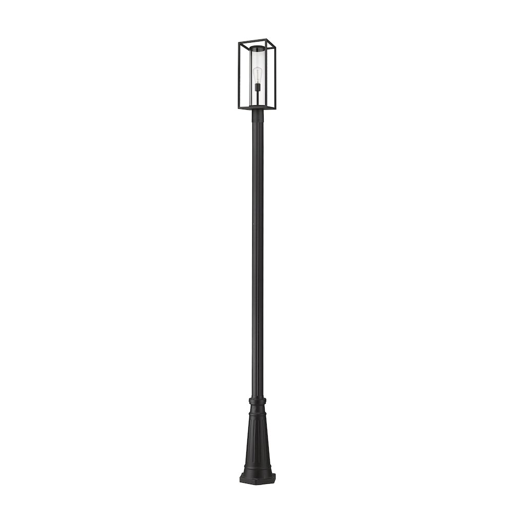 Z-Lite 1 Light Outdoor Post Mounted Fixture. Picture 3