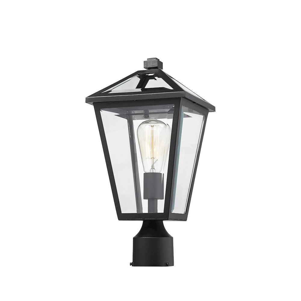 Z-Lite 1 Light Outdoor Post Mount Fixture. Picture 2