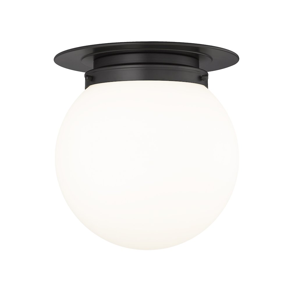 Z-Lite 1 Light Flush Mount. Picture 1