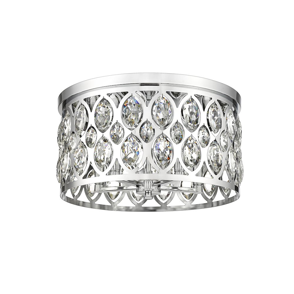 Z-Lite 5 Light Flush Mount. Picture 5