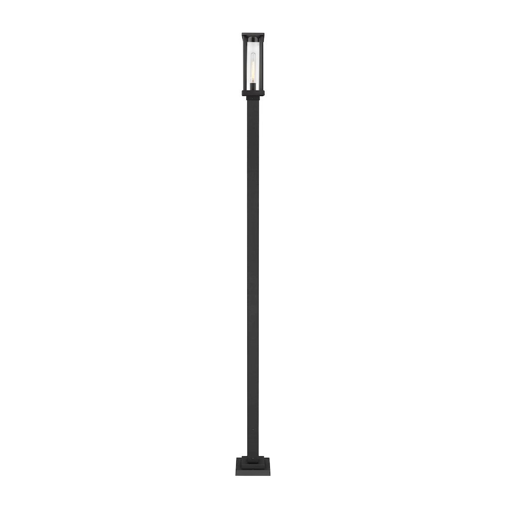 Z-Lite 1 Light Outdoor Post Mounted Fixture. Picture 2