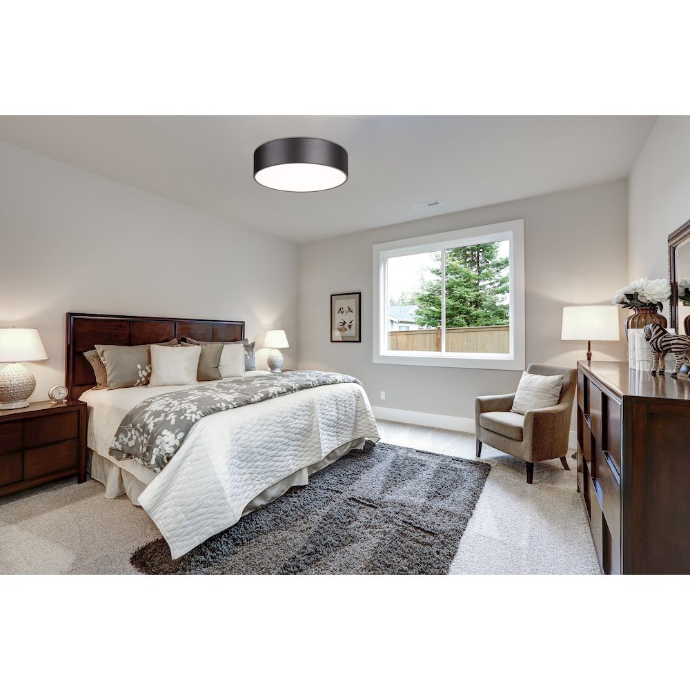 Z-Lite 4 Light Flush Mount. Picture 7