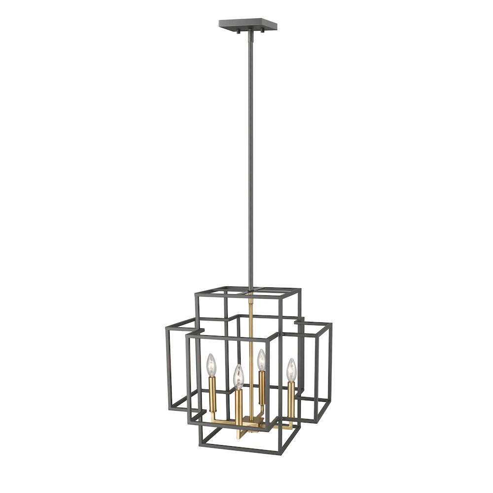 Z-Lite 4 Light Chandelier. Picture 4