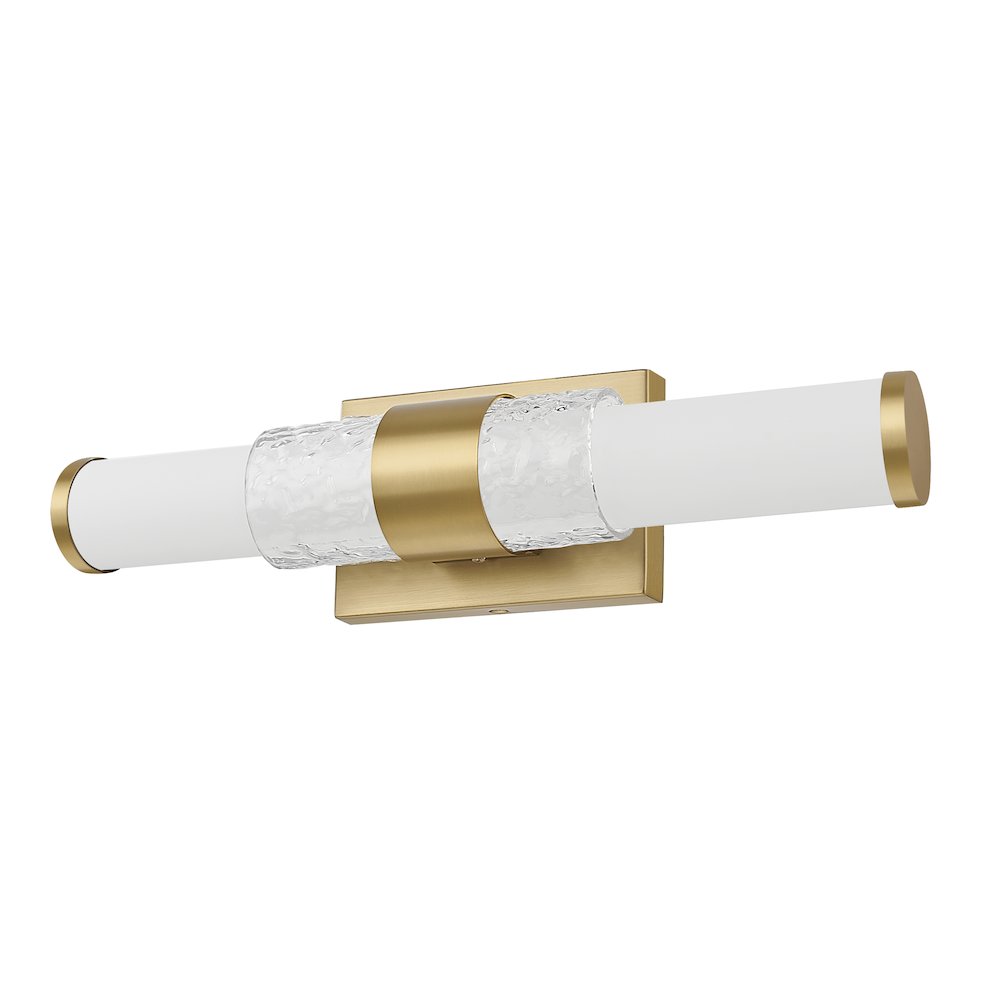 Z-Lite Egon 1 Light Vanity in Modern Gold color, Steel frame. Picture 5