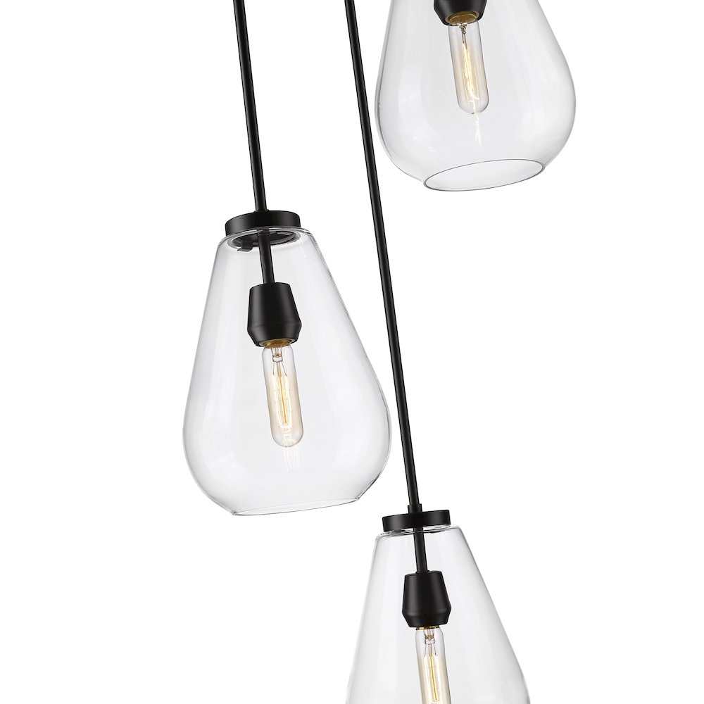Z-Lite 3 Light Chandelier. Picture 4