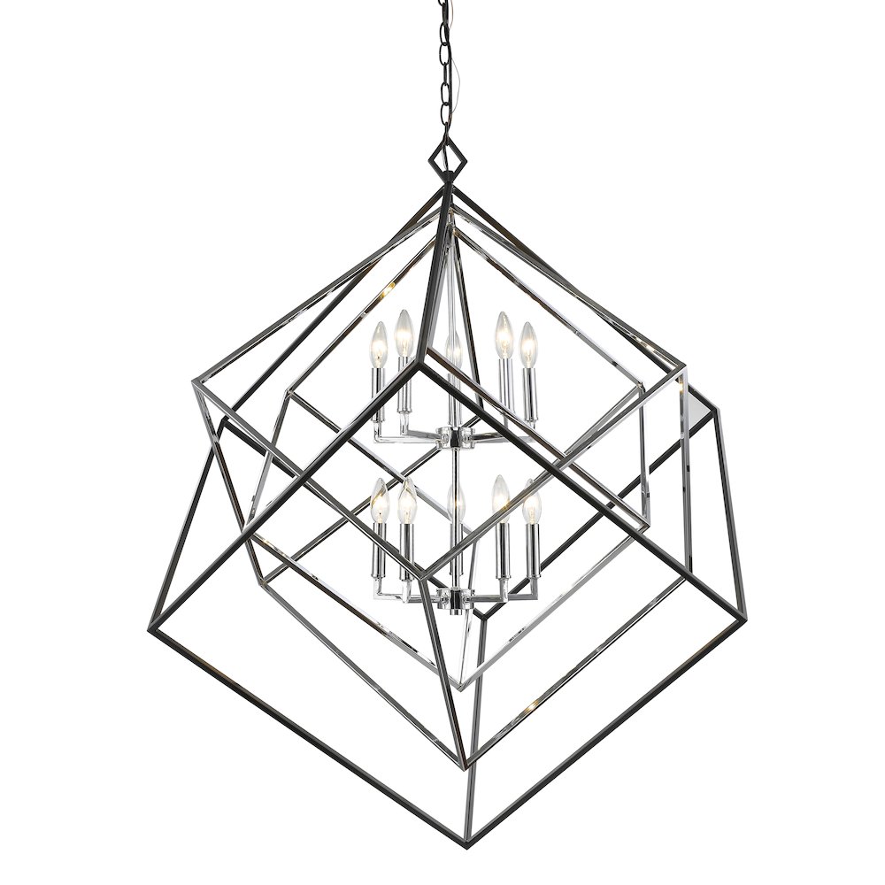 Z-Lite 10 Light Chandelier. Picture 3