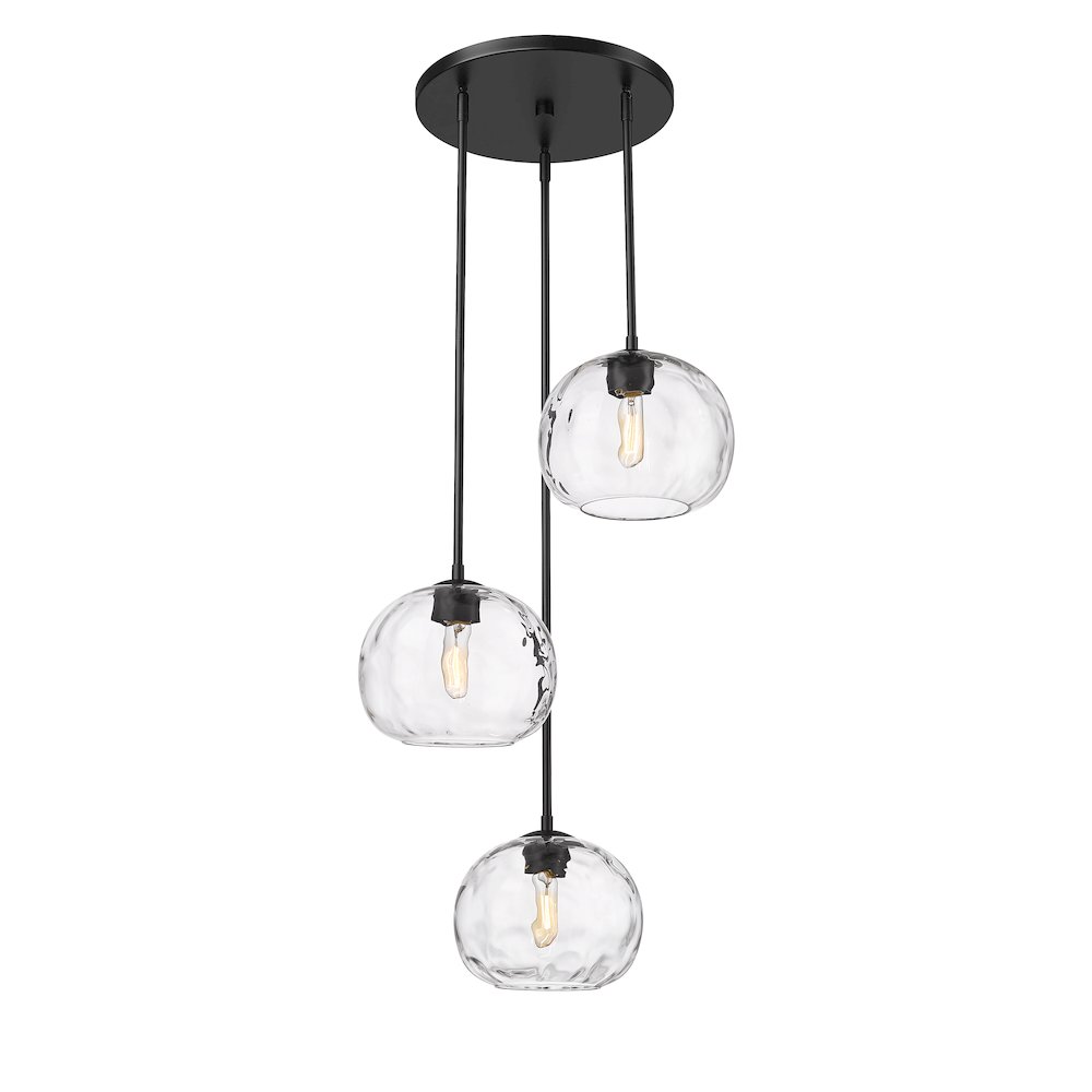 Z-Lite 3 Light Chandelier. Picture 2