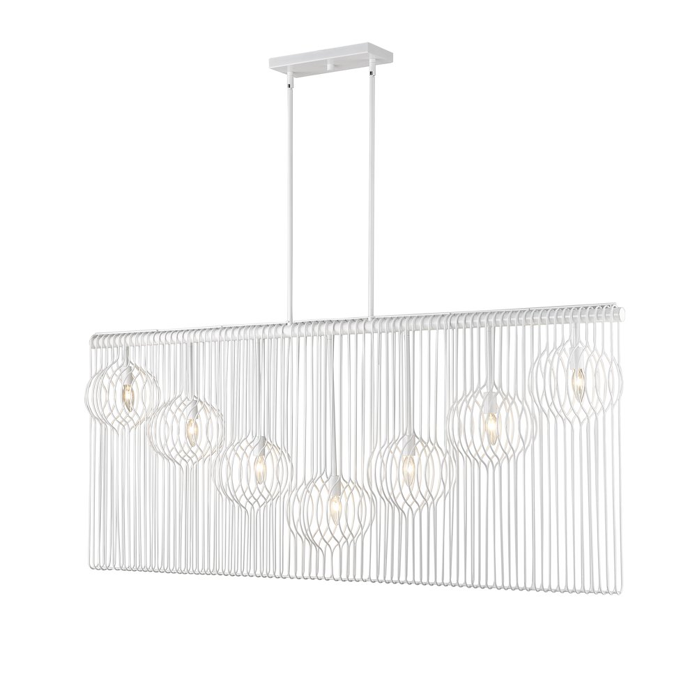 Z-Lite 7 Light Linear Chandelier. Picture 3