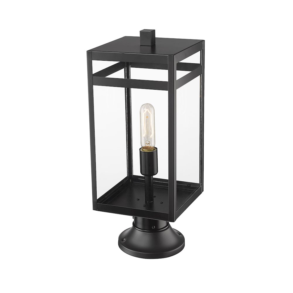 Z-Lite 1 Light Outdoor Pier Mounted Fixture. Picture 3