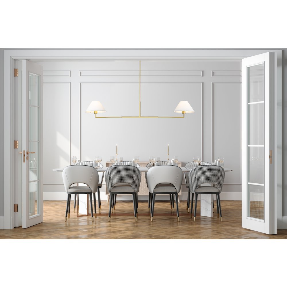 Z-Lite 2 Light Chandelier. Picture 7