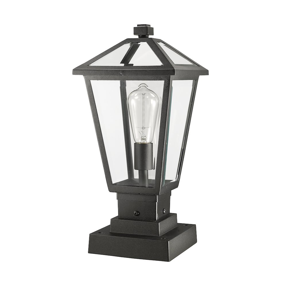 Z-Lite 1 Light Outdoor Pier Mounted Fixture. Picture 5
