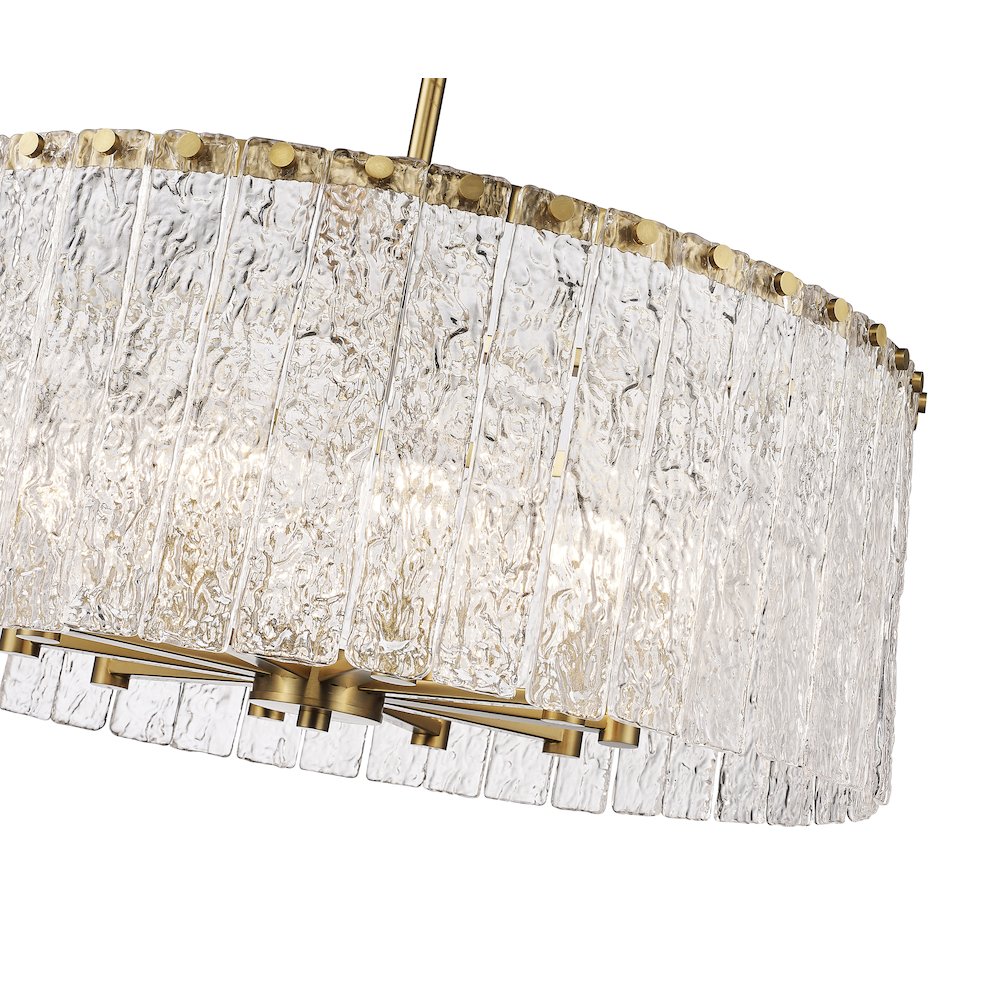 Z-Lite 10 Light Chandelier. Picture 4