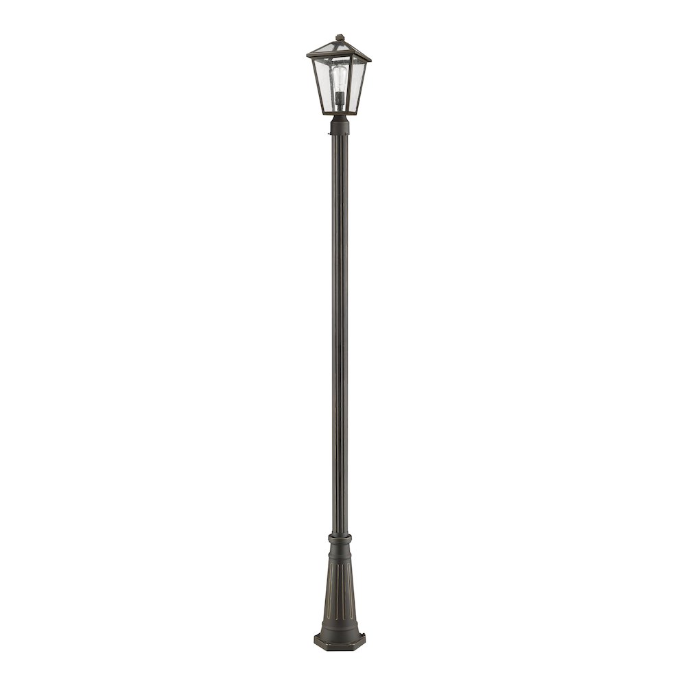 Z-Lite 1 Light Outdoor Post Mounted Fixture. Picture 3