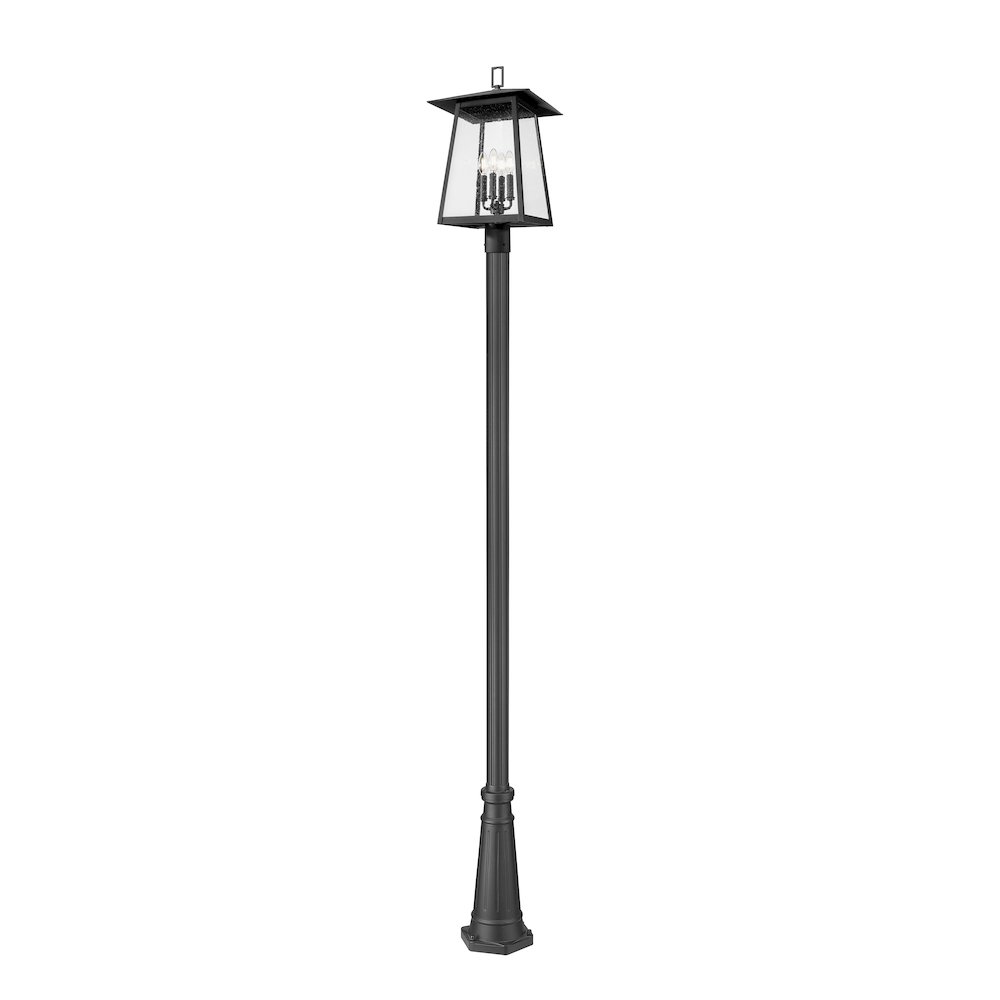 Z-Lite 4 Light Outdoor Post Mounted Fixture. Picture 1