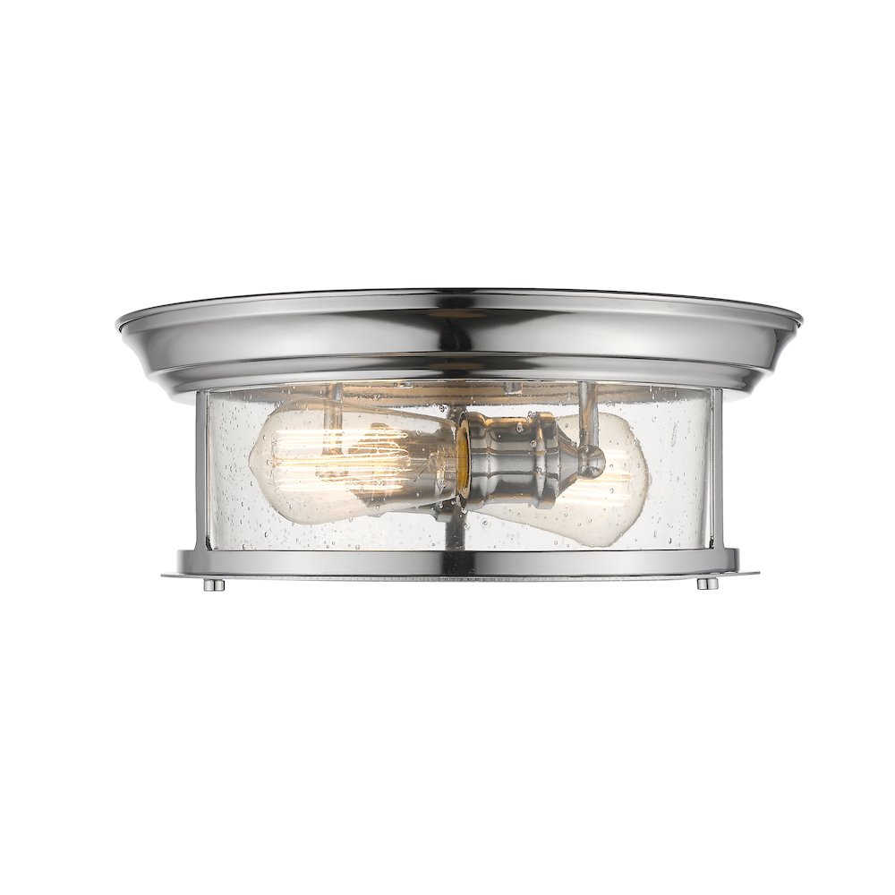 Z-Lite 2 Light Flush Mount. Picture 2