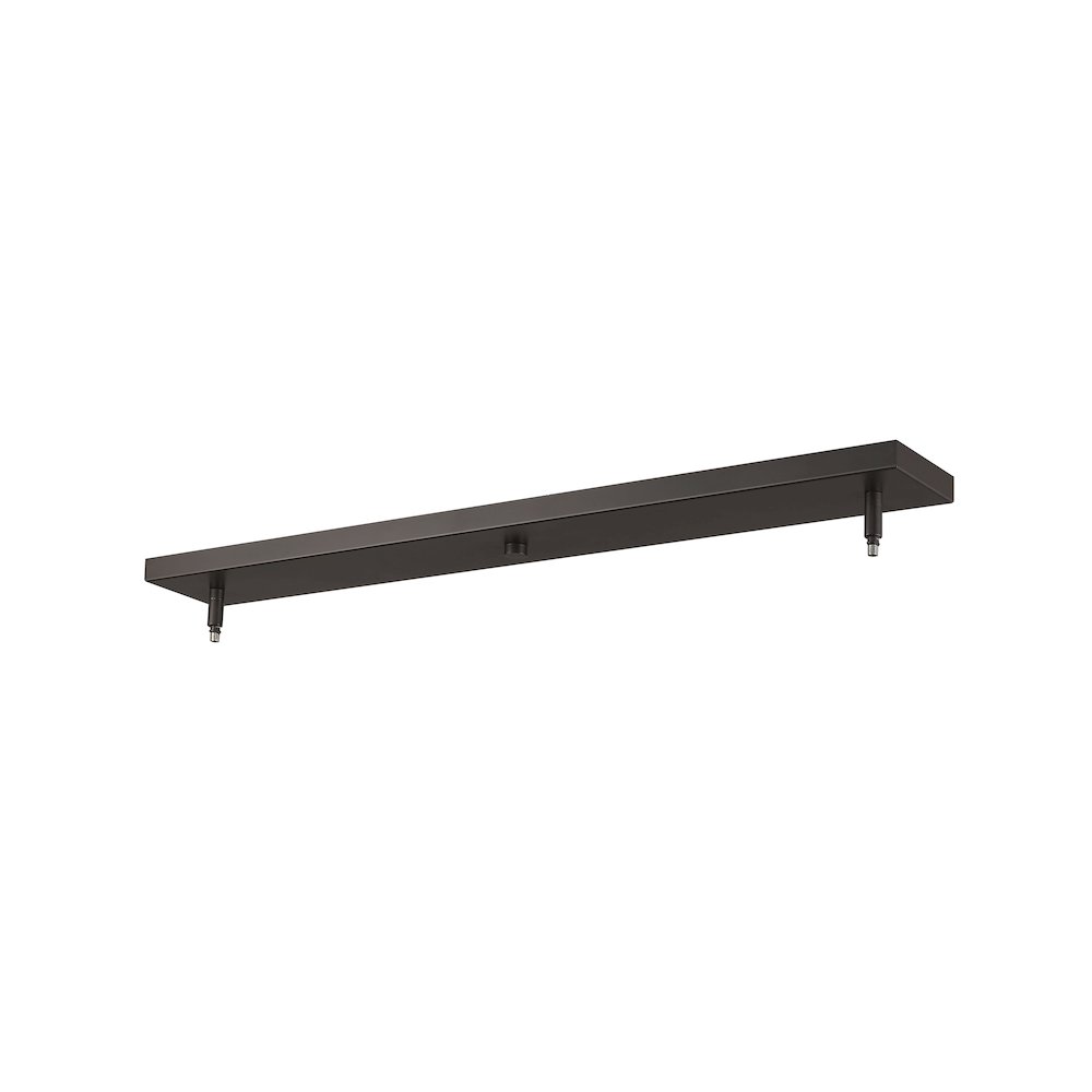Z-Lite Multi Point Canopy 2 Light Ceiling Plate, Bronze. Picture 1