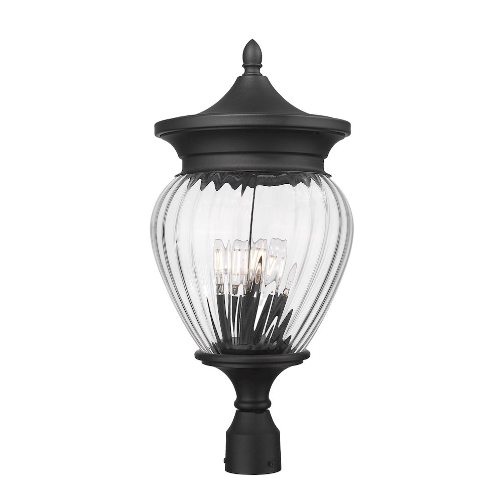 Z-Lite 4 Light Outdoor Post Mount Fixture. Picture 1