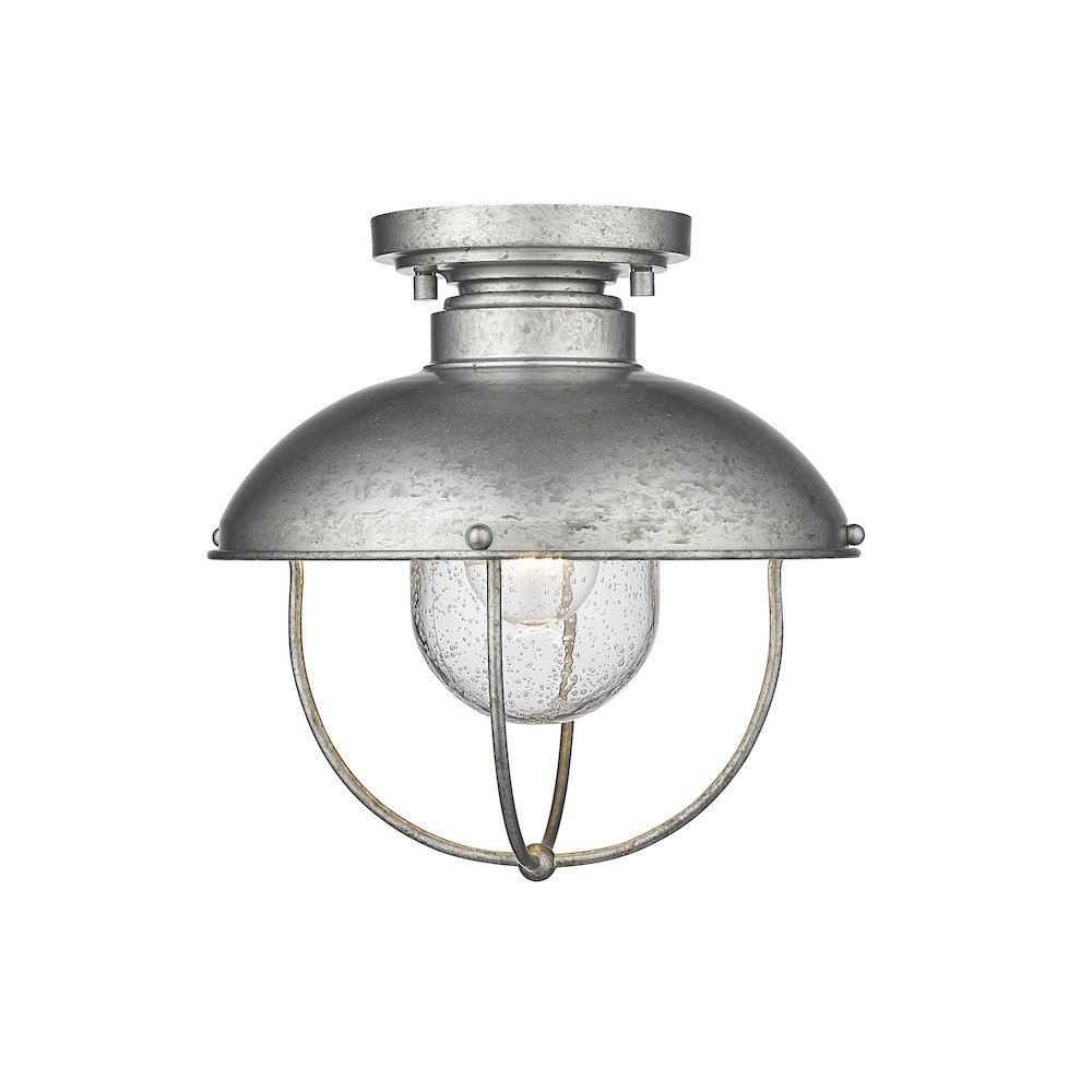 Z-Lite 1 Light Outdoor Flush Mount. Picture 3