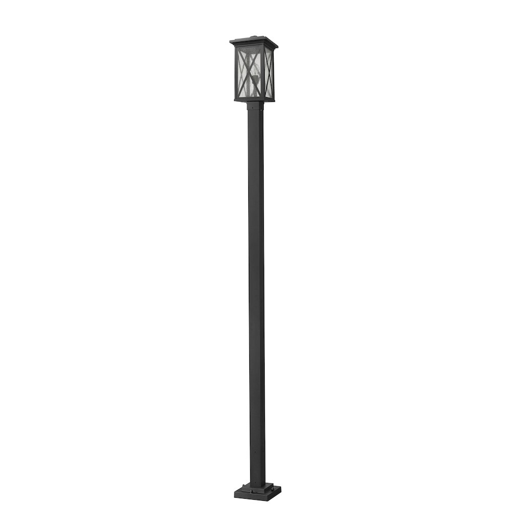 Z-Lite 1 Light Outdoor Post Mounted Fixture. Picture 3