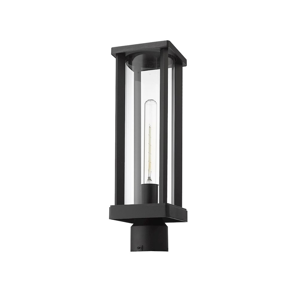 Z-Lite 1 Light Outdoor Post Mount Fixture. Picture 5
