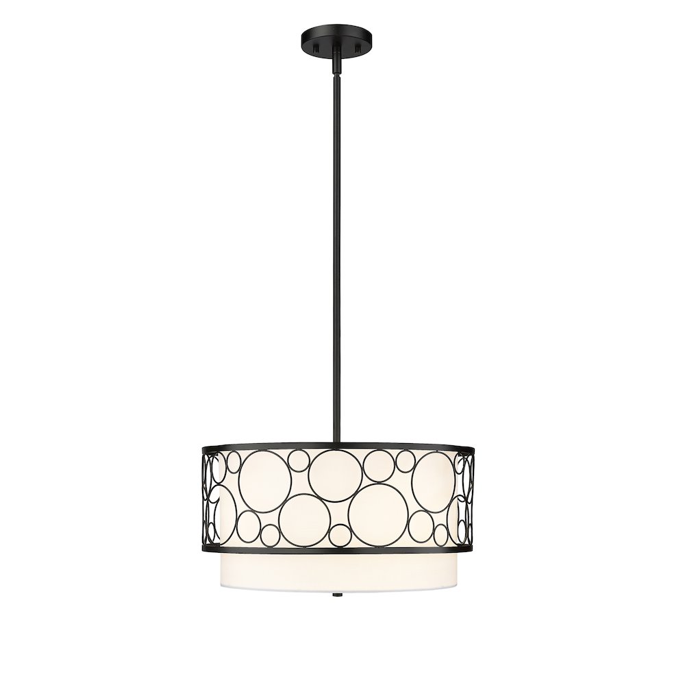Z-Lite 3 Light Pendant. Picture 2