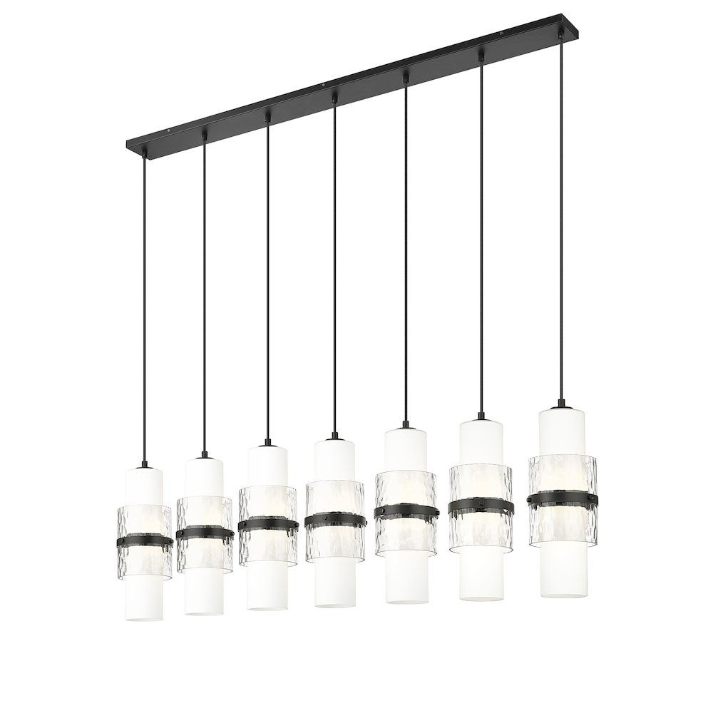 Z-Lite 7 Light Linear Chandelier. Picture 3