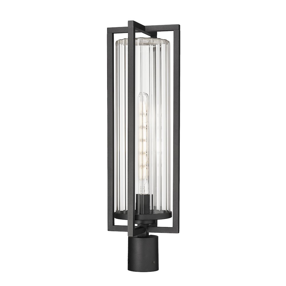 Z-Lite 1 Light Outdoor Post Mount Fixture. Picture 1
