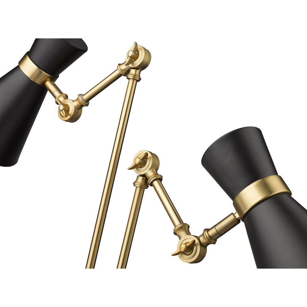 Z-Lite 2 Light Floor Lamp. Picture 4