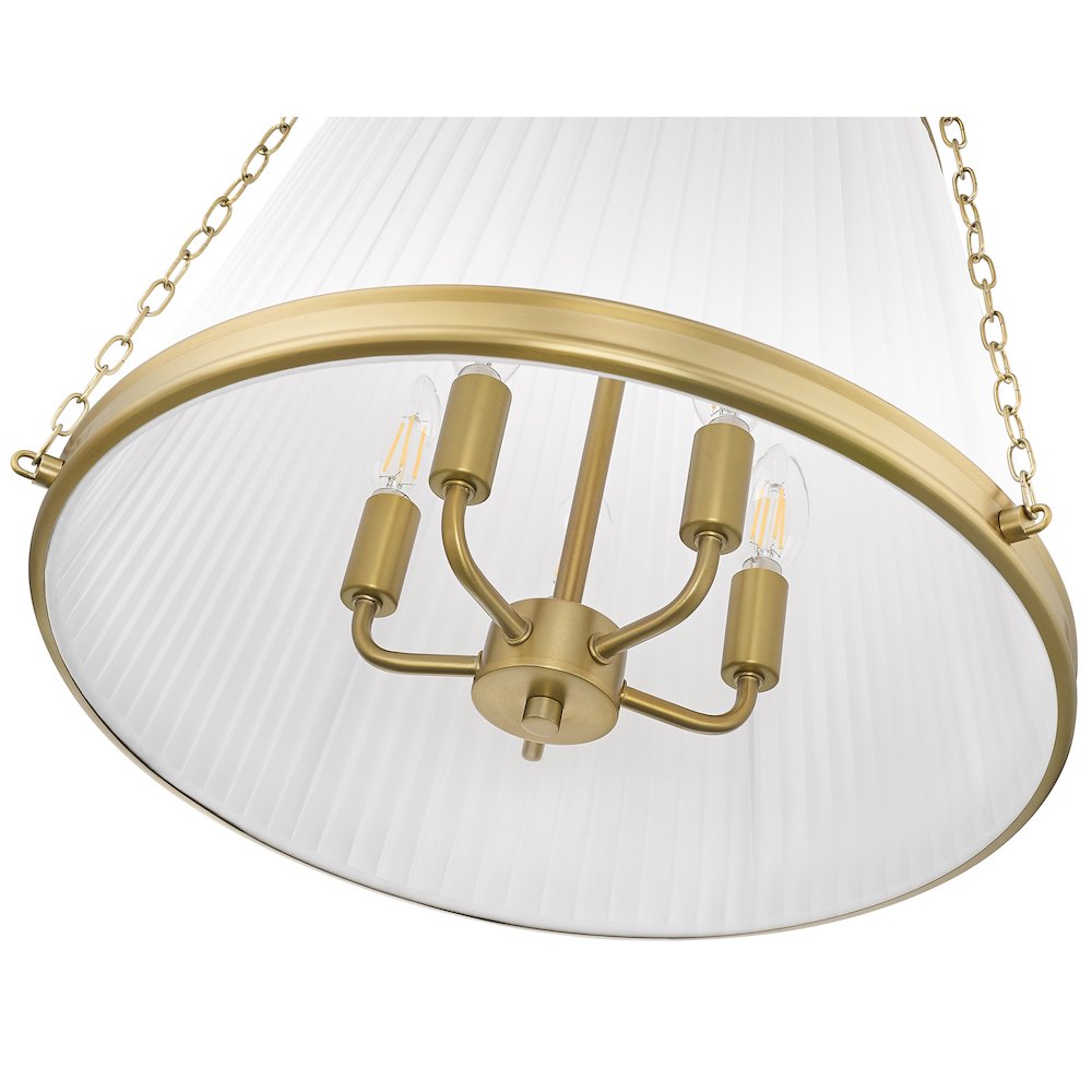 Z-Lite 5 Light Pendant. Picture 4