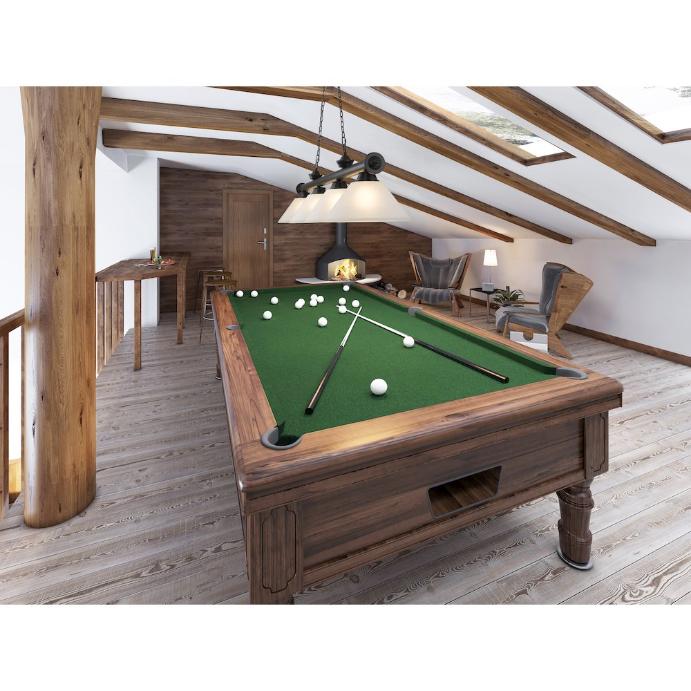 Z-Lite Cordon 4 Light Billiard, Steel Frame, White Linen Shade Color. Picture 7