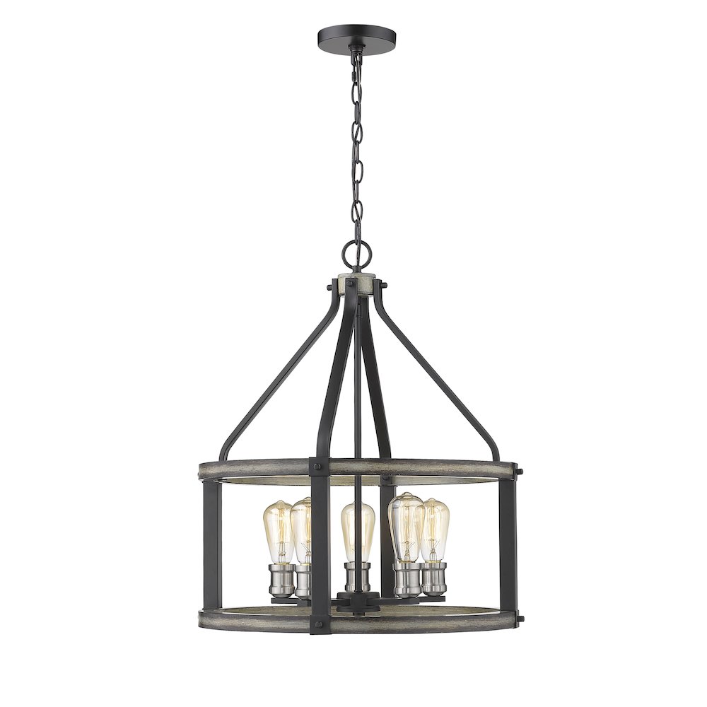 Z-Lite 5 Light Chandelier. Picture 1