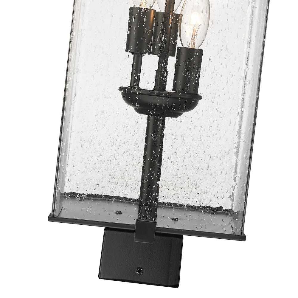 Z-Lite 3 Light Outdoor Post Mount Fixture. Picture 4
