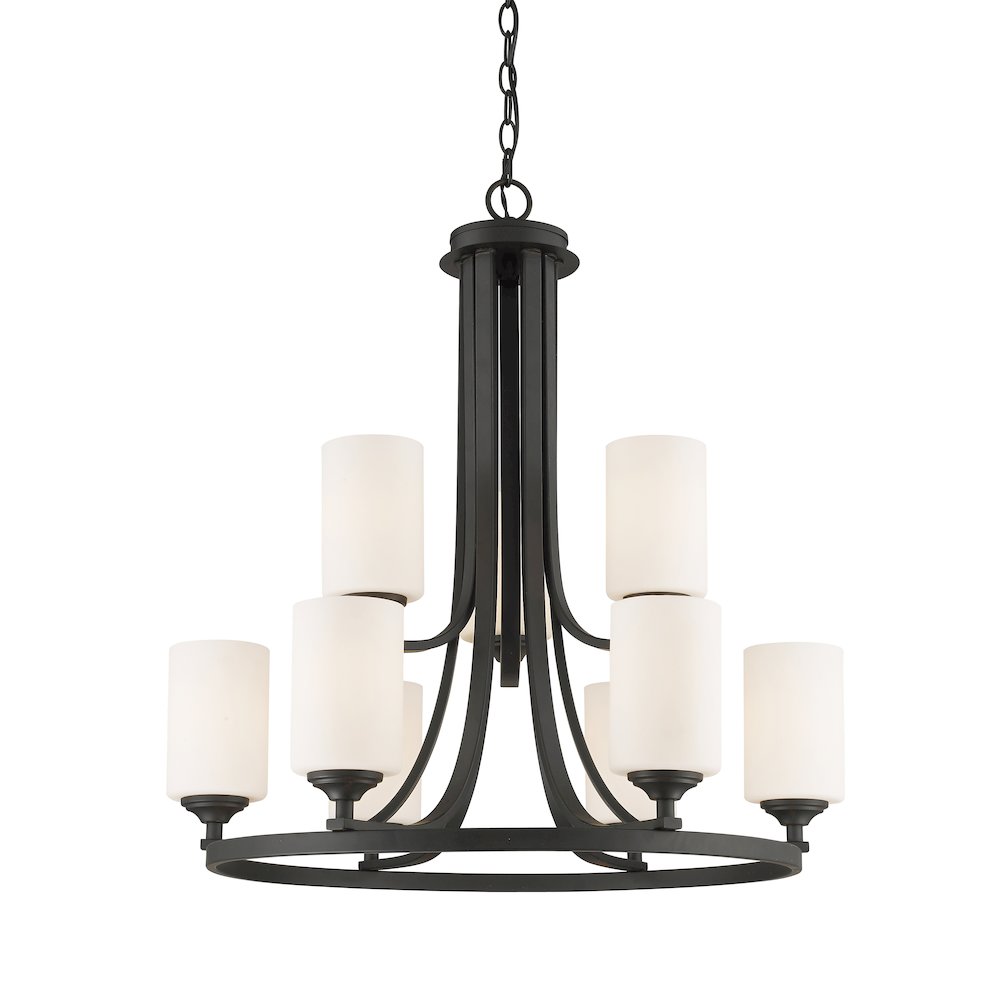 Z-Lite 9 Light Chandelier. Picture 1