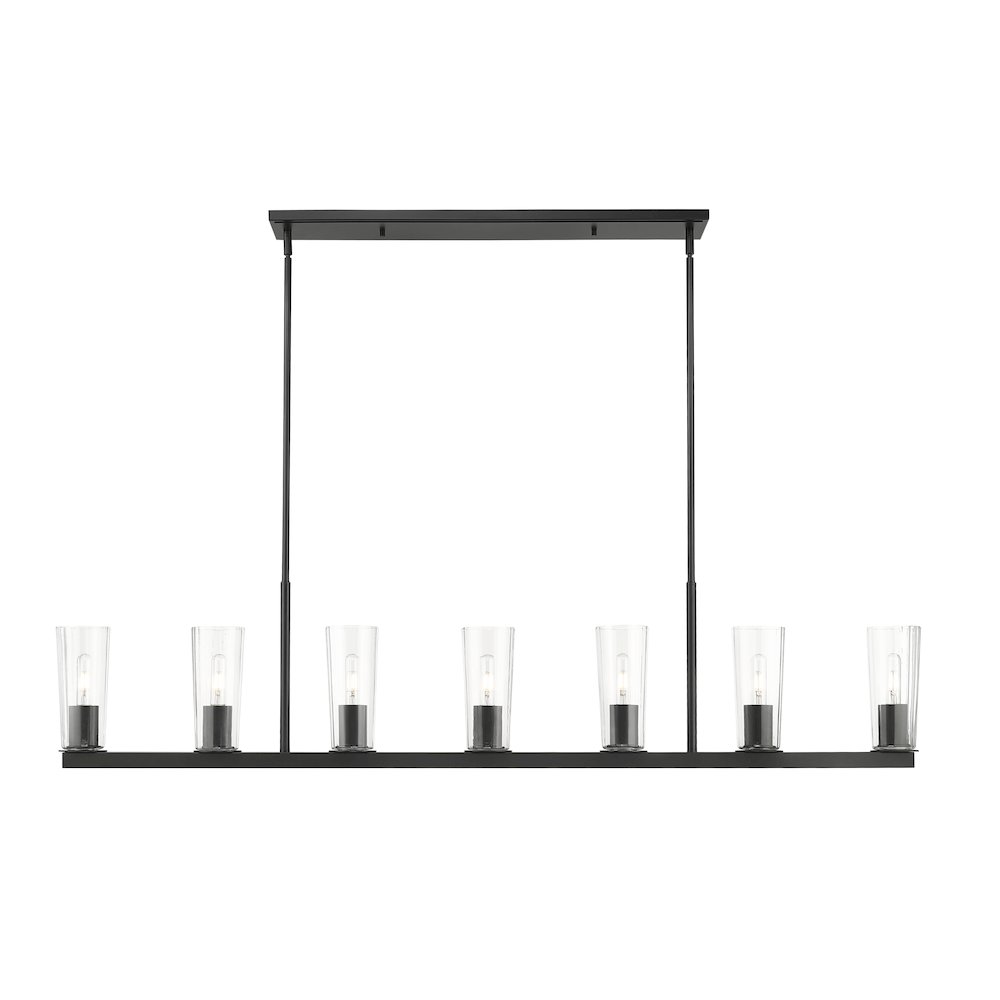 Z-Lite 7 Light Linear Chandelier. Picture 3