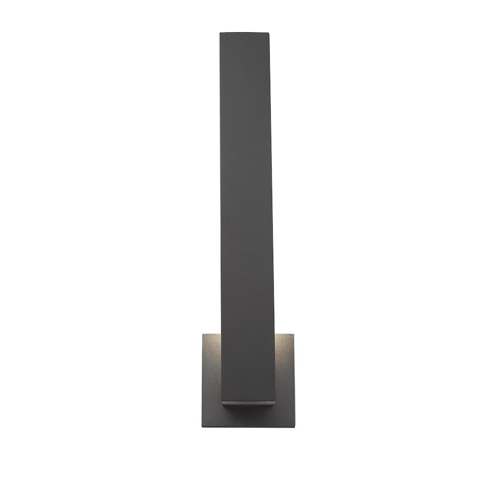 Z-Lite Edge 2 Light Outdoor Wall Light in Black Frame Finish. Picture 2