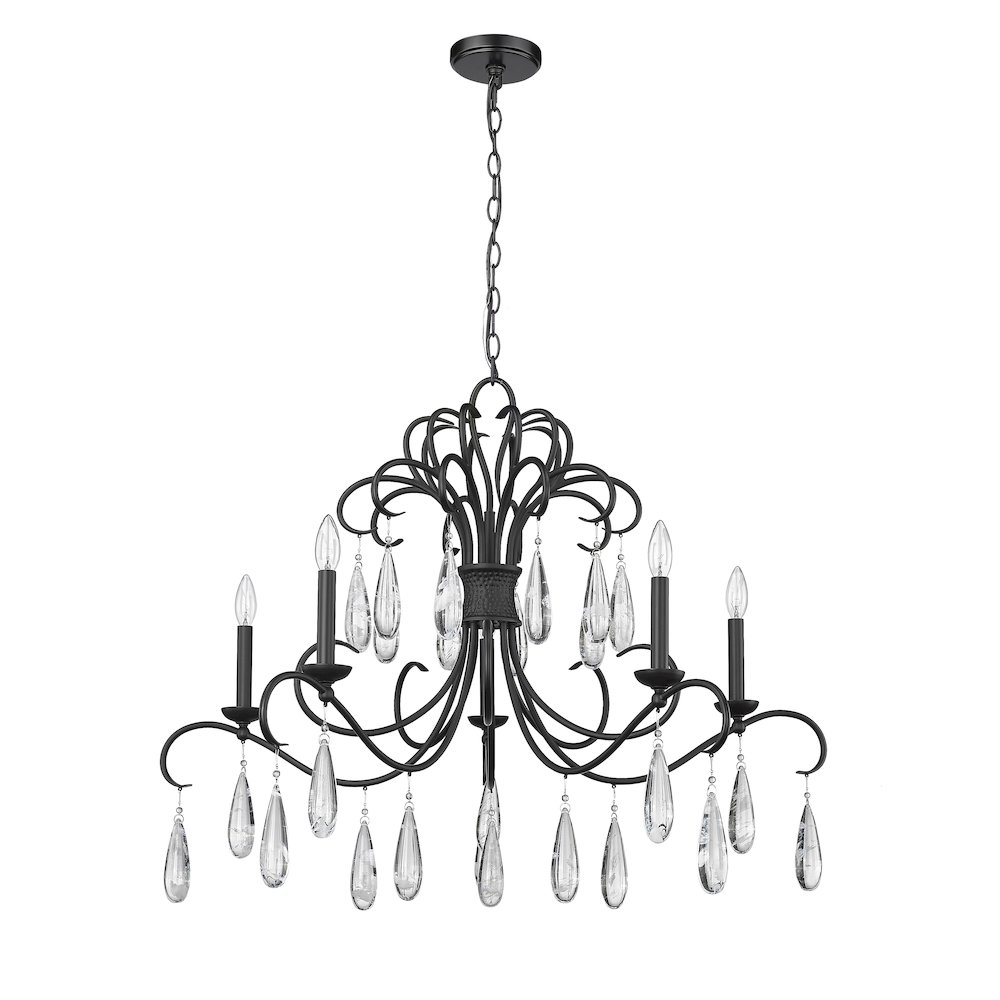 Z-Lite 5 Light Chandelier. Picture 5