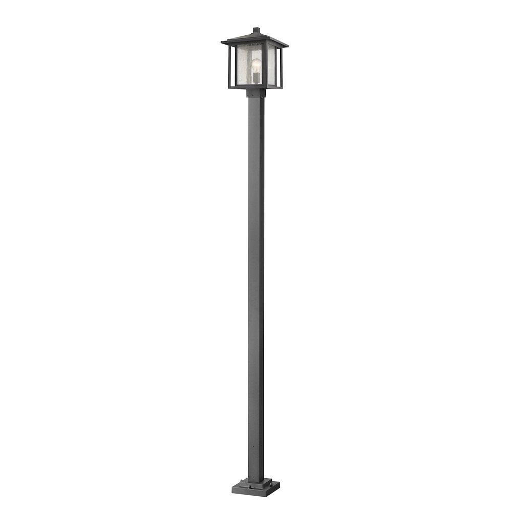 Z-Lite 1 Light Outdoor Post Mounted Fixture. Picture 1