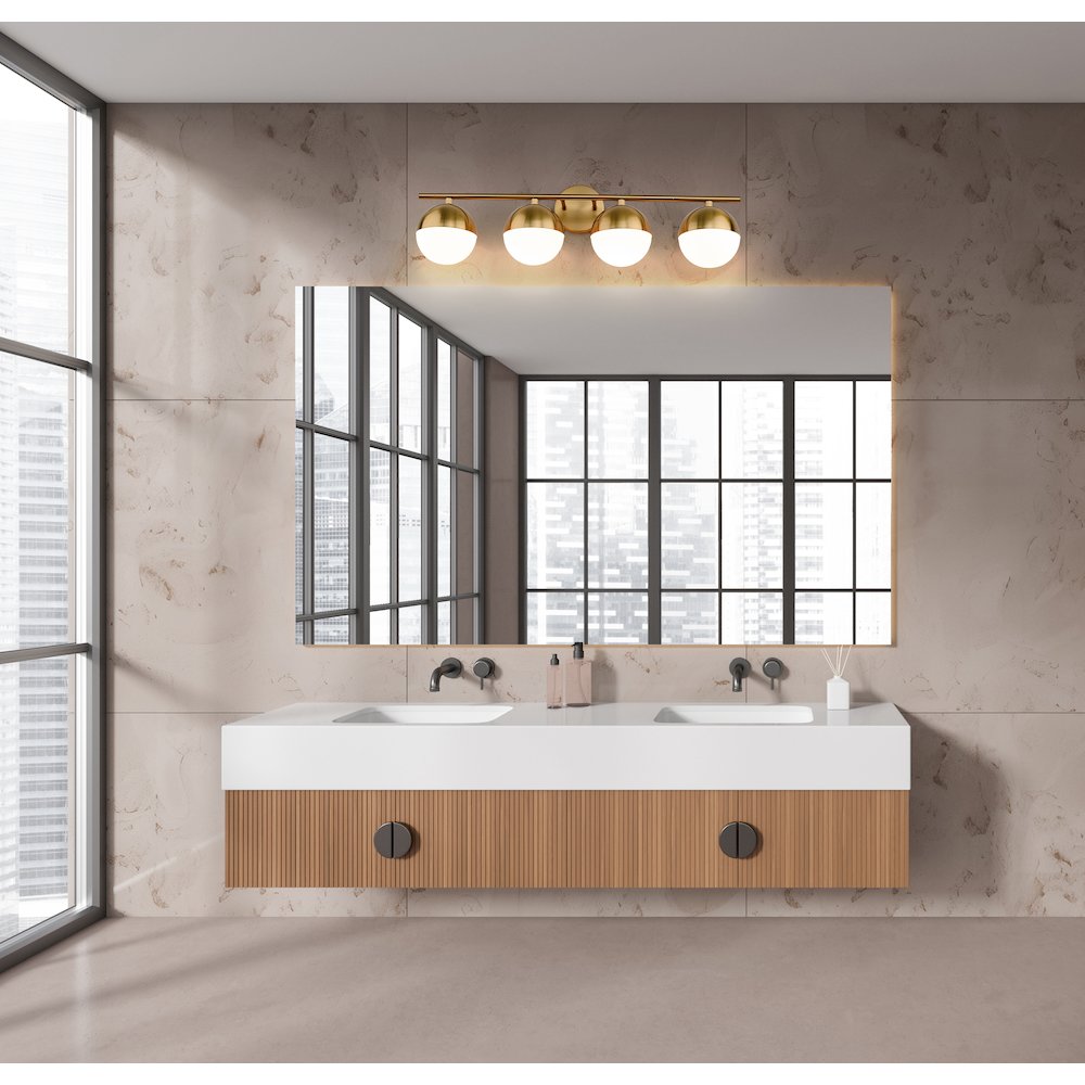 Z-Lite 4 Light Vanity. Picture 7