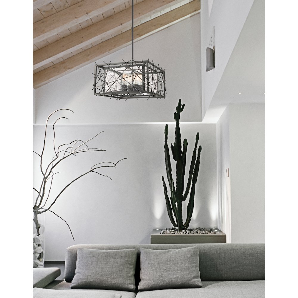 Z-Lite 4 Light Chandelier. Picture 2