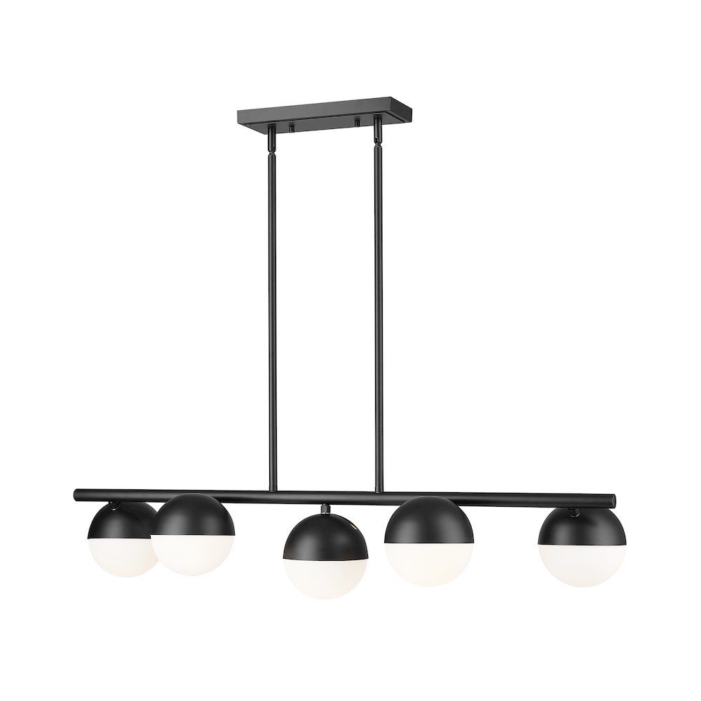 Z-Lite 5 Light Linear Chandelier. Picture 1
