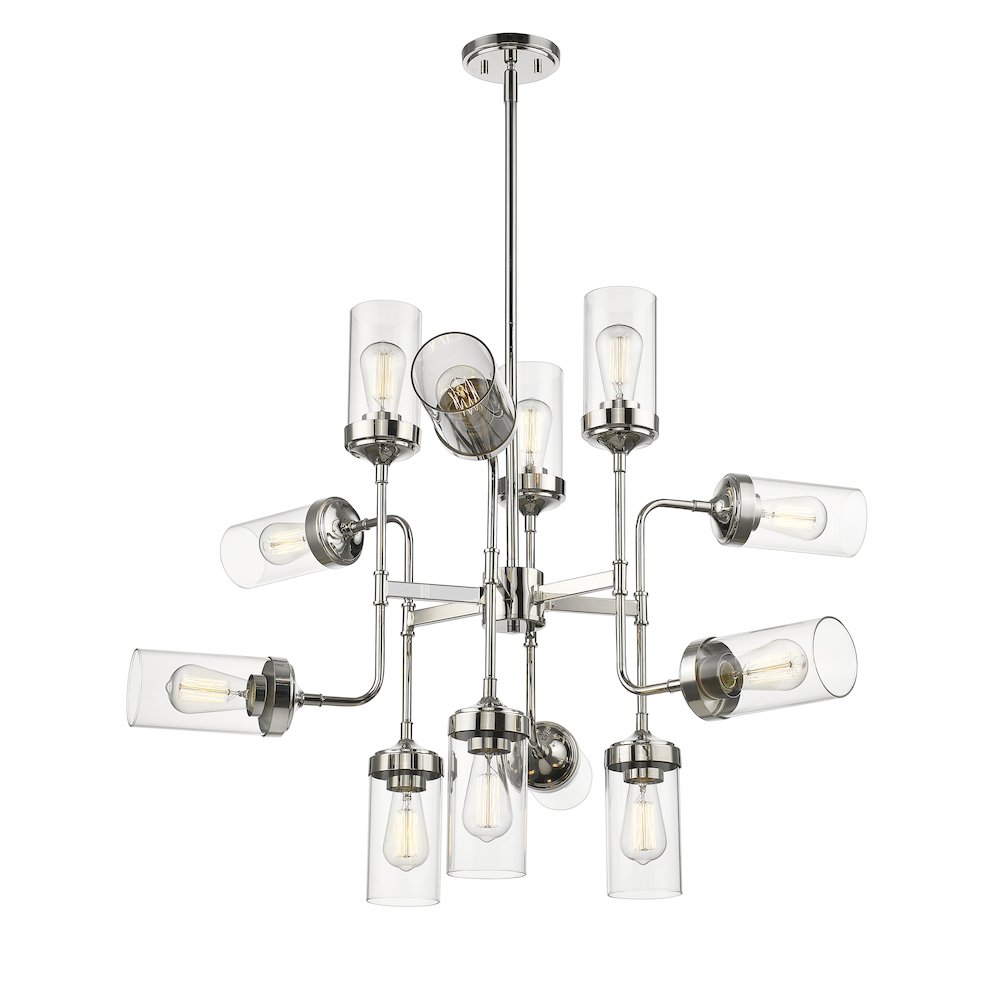 Z-Lite 12 Light Chandelier. Picture 3