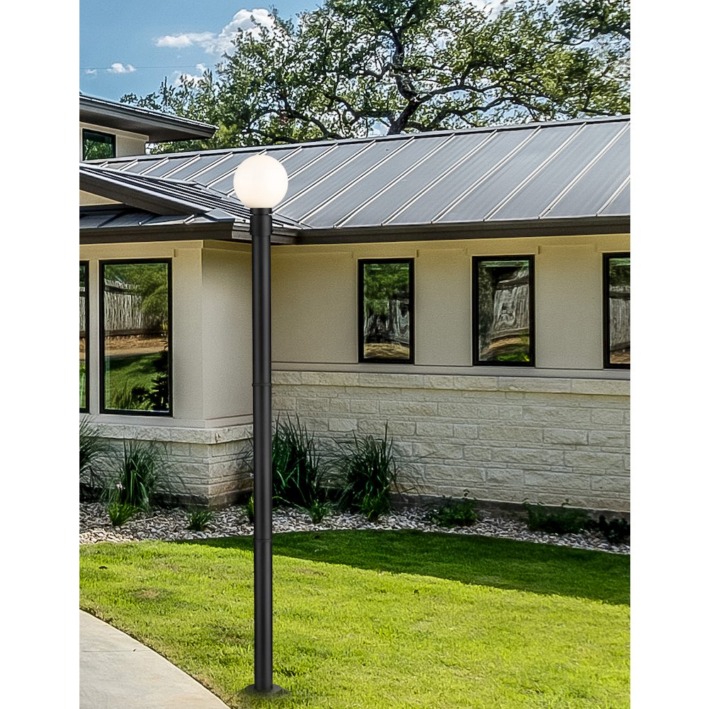 Z-Lite 1 Light Outdoor Post Mounted Fixture. Picture 6