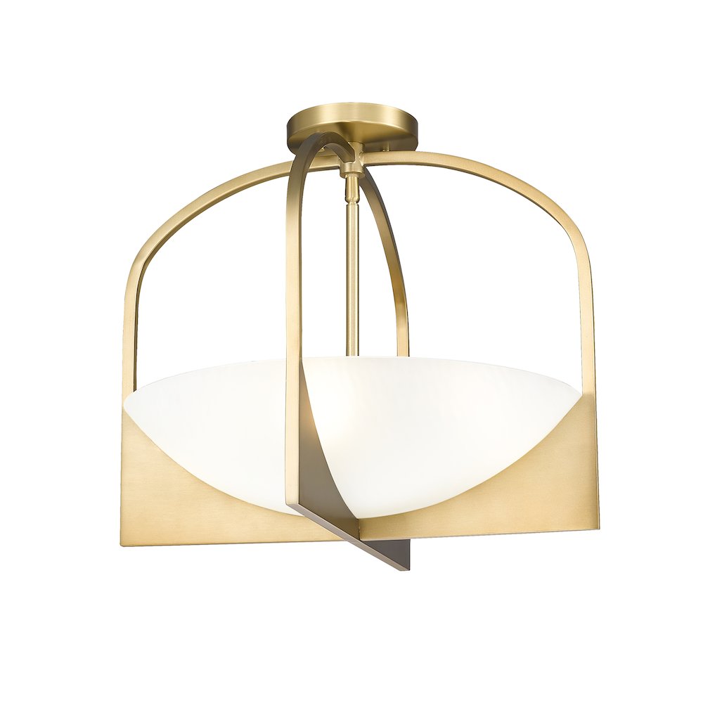 Z-Lite 4 Light Semi Flush Mount. Picture 2