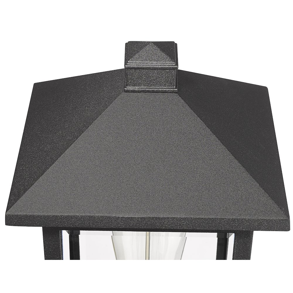 Z-Lite 1 Light Outdoor Post Mount Fixture. Picture 4